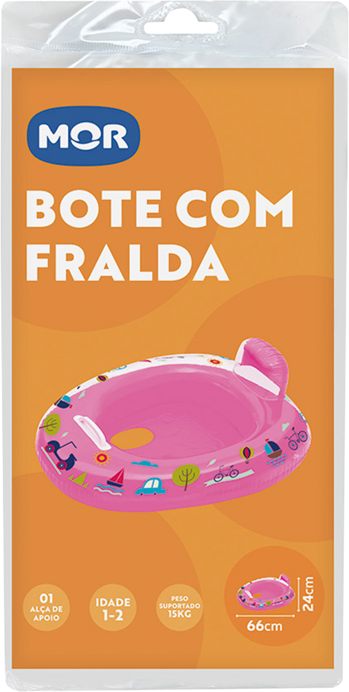 Bote Com Fralda Mor 1 A 3 Anos Ate 15kg Sortida