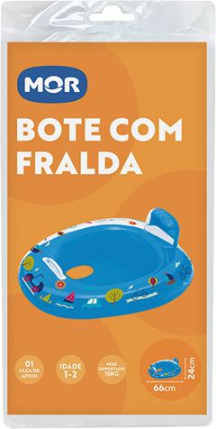 Bote Com Fralda Mor 1 A 3 Anos Ate 15kg Sortida