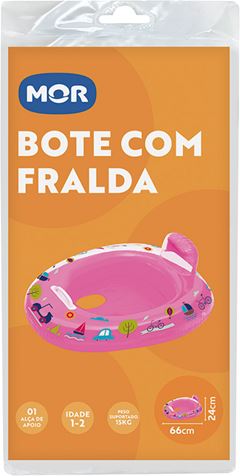 Bote Com Fralda Mor 1 A 3 Anos Ate 15kg Sortida