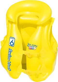 Colete Inflavel Infantil Mor Premium 3 A 6 Anos Ate 30kg