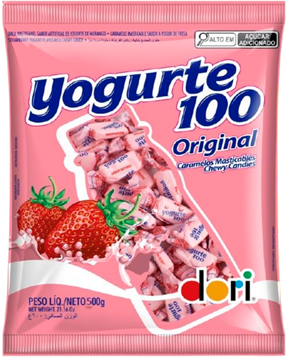 Bala Dori Yogurte100 Original 500g