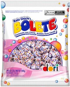 Bala Dori Bolete Chicle Tutti Frutt 500g