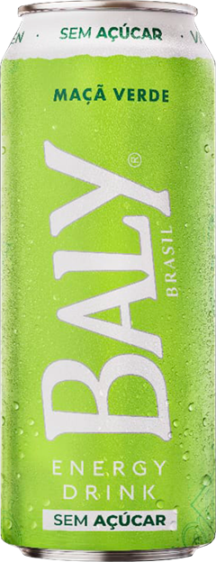 Energetico Baly Maca Verde Zero Acucar 473ml