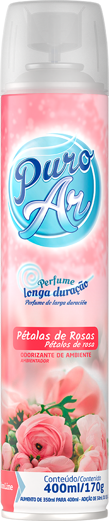 Odorizante Puro Ar Petalas De Rosas 400ml