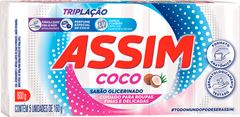 Sabao Pedaco Assim Coco 5x160g