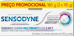 Creme Dental Sensodyne Protecao Completa +  Promo 2un 90gr