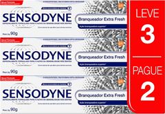 Creme Dental Sensodyne Branq Extra Fresh L3 P2 90gr