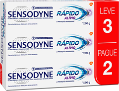Creme Dental Sensodyne Rapido Alivio L3p2 90gr