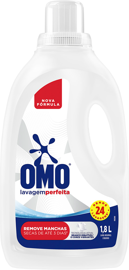 Sabao Liquido Omo Lavagem Perfeita 1,8l