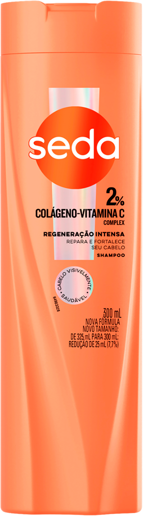 Shampoo Seda Colageno E Vitamina C 300ml