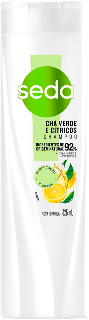 Shampoo Seda Cha Verde E Citricos 325ml