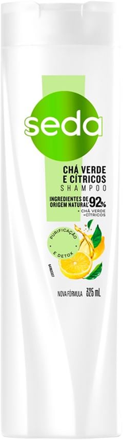 Shampoo Seda Cha Verde E Citricos 325ml