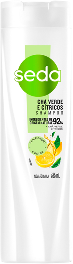 Shampoo Seda Cha Verde E Citricos 325ml