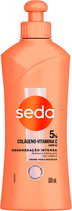 Creme De Pentear Seda Colageno E Vitamina C 300ml