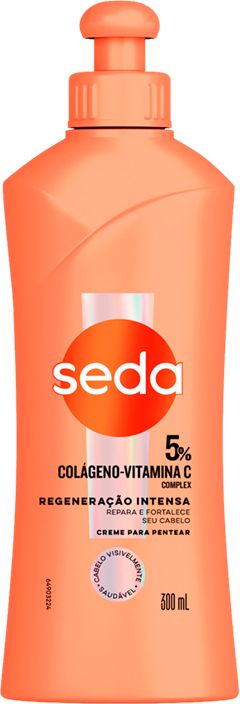 Creme De Pentear Seda Colageno E Vitamina C 300ml