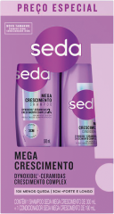 Kit Seda Mega Crescimento Shampoo 300ml +Condicionador 190ml