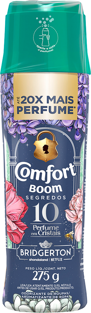 Odorizante De Roupas Comfort Em Cristais Bridgerton 275gr