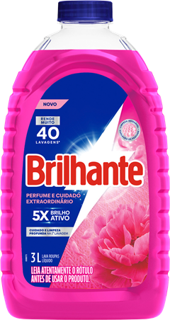 Sabao Liquido Brilhante Cuidado Extraordinario 3l
