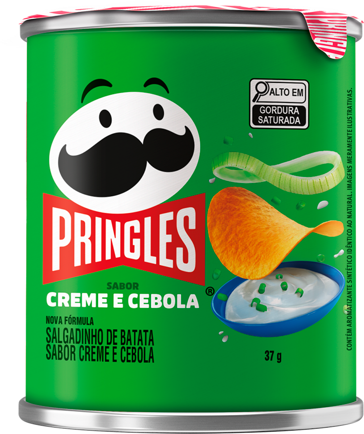 Batata Pringles Creme E Cebola 37g
