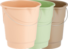 Balde Plastico Rischioto Sortido 13,5l