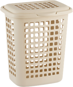 Cesto Plastico Rischioto Telado Com Tampa Sortido 30l