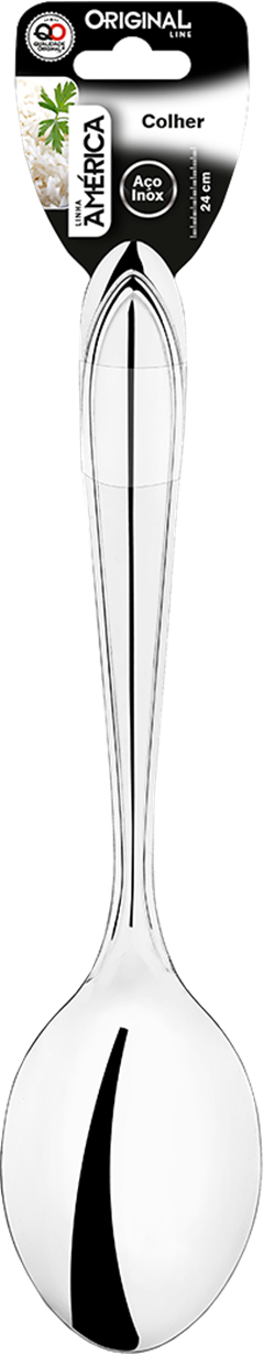 Colher Arroz Inox Original Line America 24cm