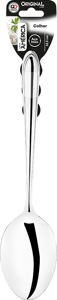 Colher Arroz Inox Original Line America 32,5cm