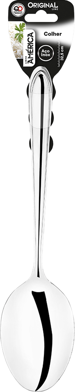 Colher Arroz Inox Original Line America 32,5cm