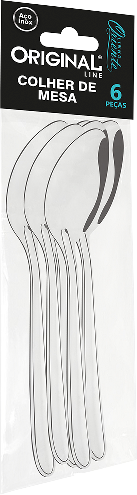 Colher Mesa Inox Original Line 6pcs