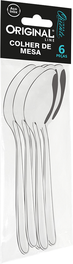 Colher Mesa Inox Original Line 6pcs