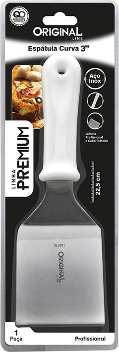 Espatula Curva Inox Original Line N3