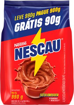Achocolatado Nescau Sachet Lv990g Pg900g