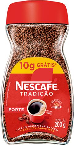Nescafe Tradicao Vidro 200g 10% Gratis