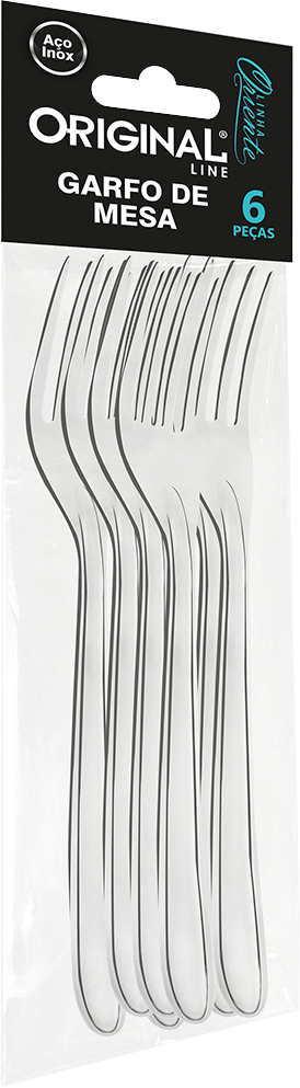 Garfo Mesa Inox Original Line 6pcs