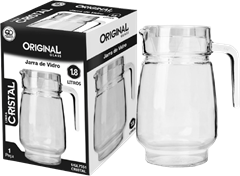 Jarra De Vidro Original Line Crystal 1,8l