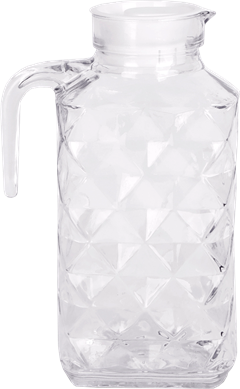 Jarra De Vidro Original Line Diamante  1,8l