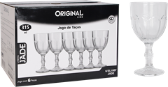 Taca De Vidro Original Line Jade 315ml