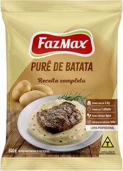 Pure Batata Fazmax 800g
