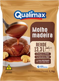 Molho Madeira Qualimax 1,1kg