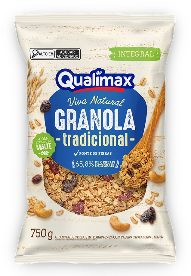 Granola Qualimax Tradicional 750g