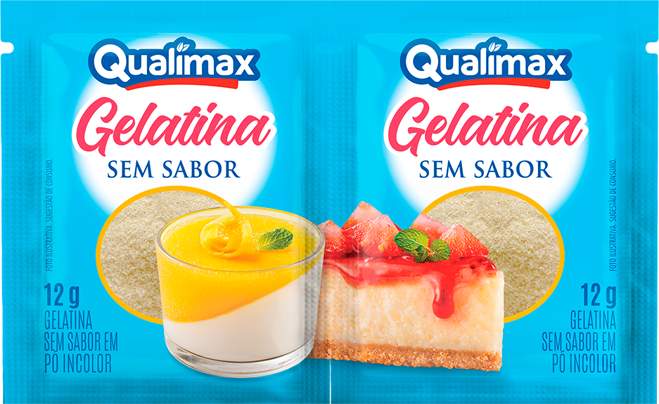 Gelatina Qualimax Sem Sabor 24g