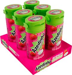 Pastilha Ice Kiss Azedinha Morango Zero 35g