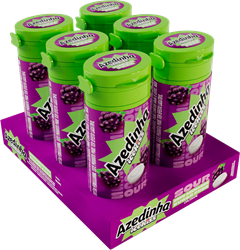 Pastilha Ice Kiss Azedinha Uva Zero 35g
