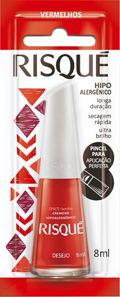 Esmalte Risque Cremoso Desejo 6un