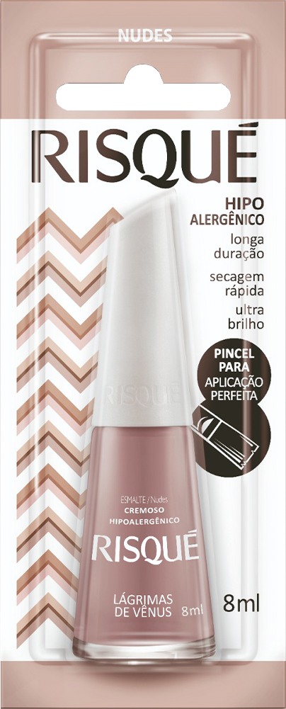 Esmalte Risque Cremoso Lagrimas De Venos 6un
