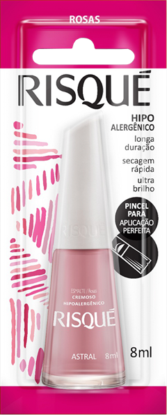 Esmalte Risque Cremoso Astral 6un