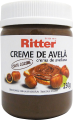 Creme De Avela Ritter Com Cacau 250g