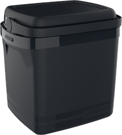 Caixa Termica Soprano Preta 22l