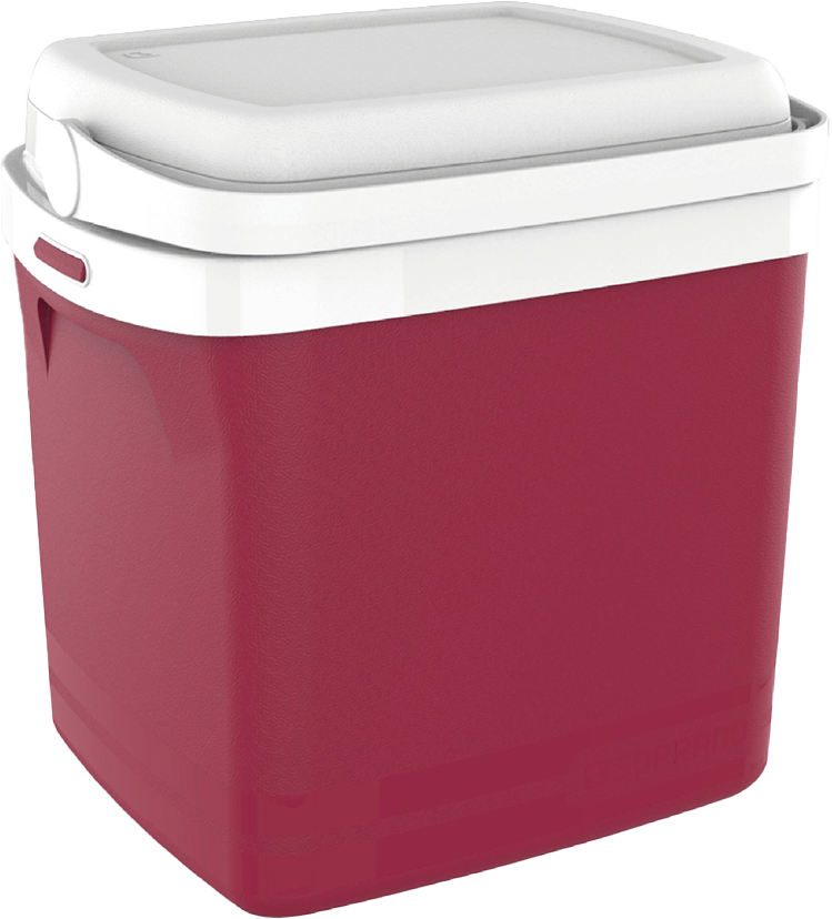 Caixa Termica Soprano Vermelha 22l