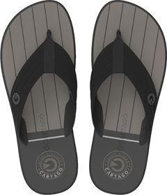 Sandalia Cartago Montreal Masc Adulto Preto/Preto/Cinza